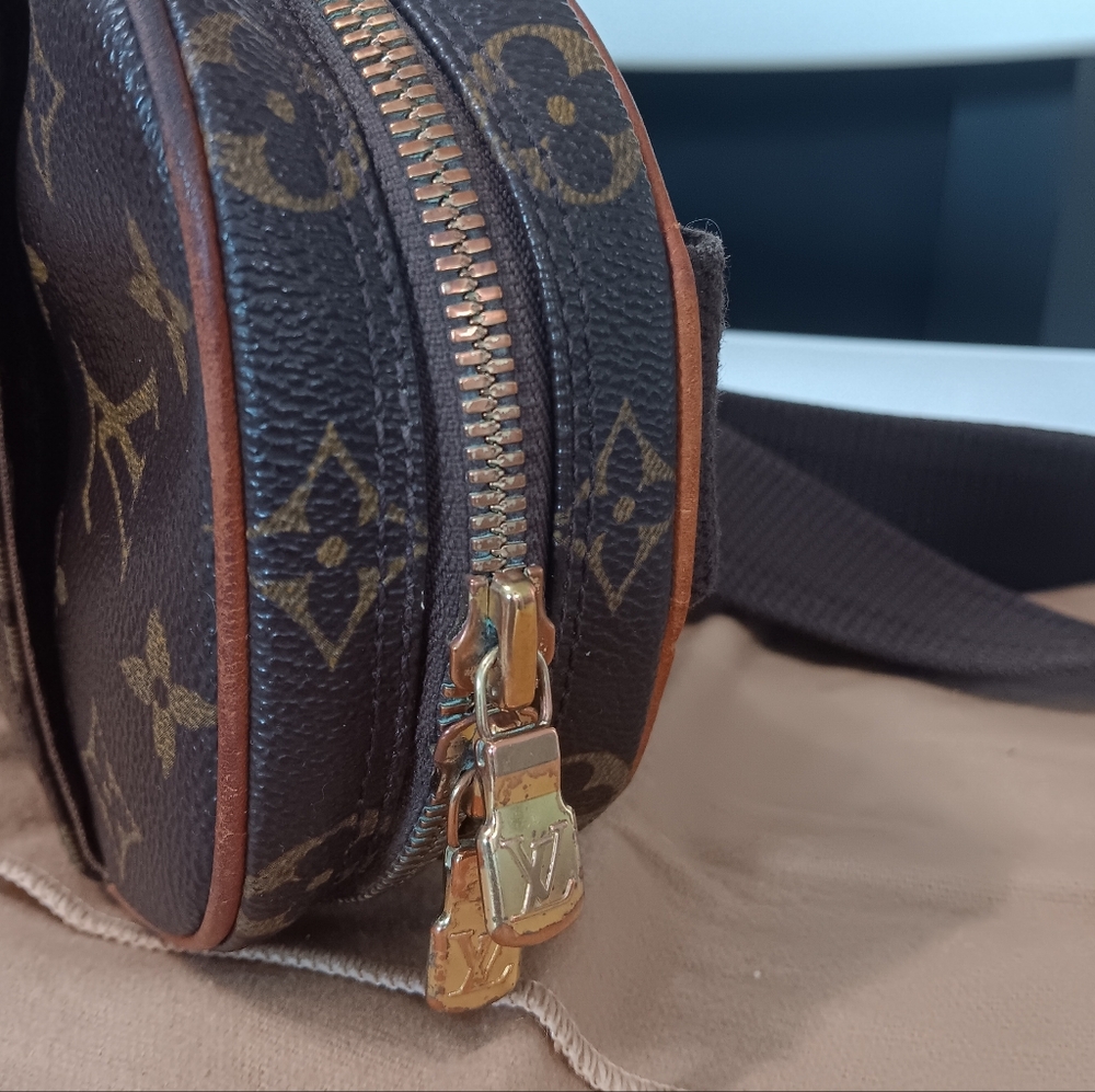 ✨️🔥Authentic EUC Louis Vuitton Pochette Monogram Gange Bumbag - Picture 12 of 15